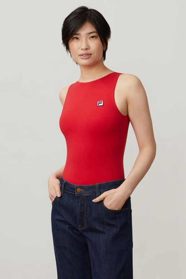 Fila Ama Women's Bodysuits - Red,NZ 325-18065